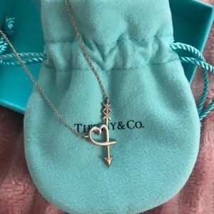 Tiffany & Co Heart & Arrow Pendant